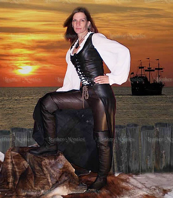 pirate leather pants
